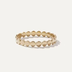 14K Gold Circle Eternity Band